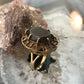 10K Yellow Gold Large Smoky Quartz Cocktail Solitaire Ring Size 6.25 For Women