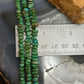 Vintage Native American 3 Strands Natural Turquoise Heishi Necklace For Women