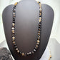 Sterling Silver Southwestern Style 8mm Smoky Quartz Beads 20" Necklace For Women