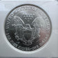 2000 US 1.0oz .999 Fine Silver American Silver Eagle NGC MS69 #341374-047EX