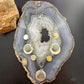 Carolyn Pollack Sterling MOP Disc, Peridot, Concho 19" Twisted Rope Necklace