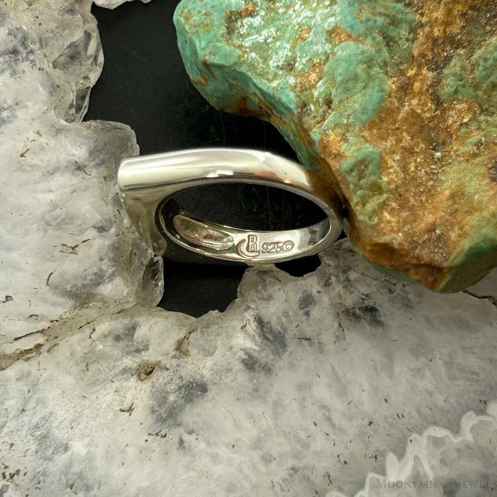 Carolyn Pollack Sterling Silver Chip Inlay Lapis & Turquoise Ring For Women