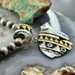 Tommy & Rosita Singer Native American Sterling Silver & GF Overlay Unisex Bear Pendant