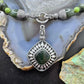 Carolyn Pollack Sterling Silver Serpentine/Malachite Bead Necklace & Link Bracelet Set