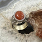 Carolyn Pollack Sterling Silver Oval Carnelian Decorated Ring For Women