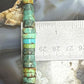 Vintage Silver Native American Graduated Turquoise Beads 18" Necklace For Women