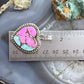 Sterling Silver Southwestern Style Cotton Candy Heart Pendant For Women #1