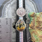 Sterling Silver Southwestern Style Teardrop Pilbara Picasso Jasper Ring Size 11 For Women