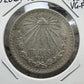 1924 Mexico 1 Pesos 16.66 gr 72% Silver Coin VG-F #52624-12L