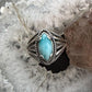 Carolyn Pollack Sterling Silver Marquise Larimar Decorated Ring For Women