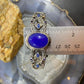 Carolyn Pollack Sterling Silver Lapis & Multi Gemstone Decorated Bracelet For Women