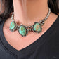 Native American Sterling Silver Royston Turquoise Decorated 14" Necklace For Women