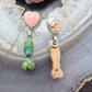 Sterling Silver Southwestern Style Sonora Gold Turquoise & Pink Conch Dangle Earrings For Women