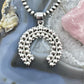 Southwestern Style Sterling Silver Decorated Unisex Cluster Naja Pendant