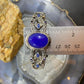 Carolyn Pollack Sterling Lapis & Multi Gemstone Decorated Bracelet For Women