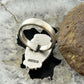 Sterling Silver Southwestern Style Golden Hill Turquoise Adjustable Ring For Women #10