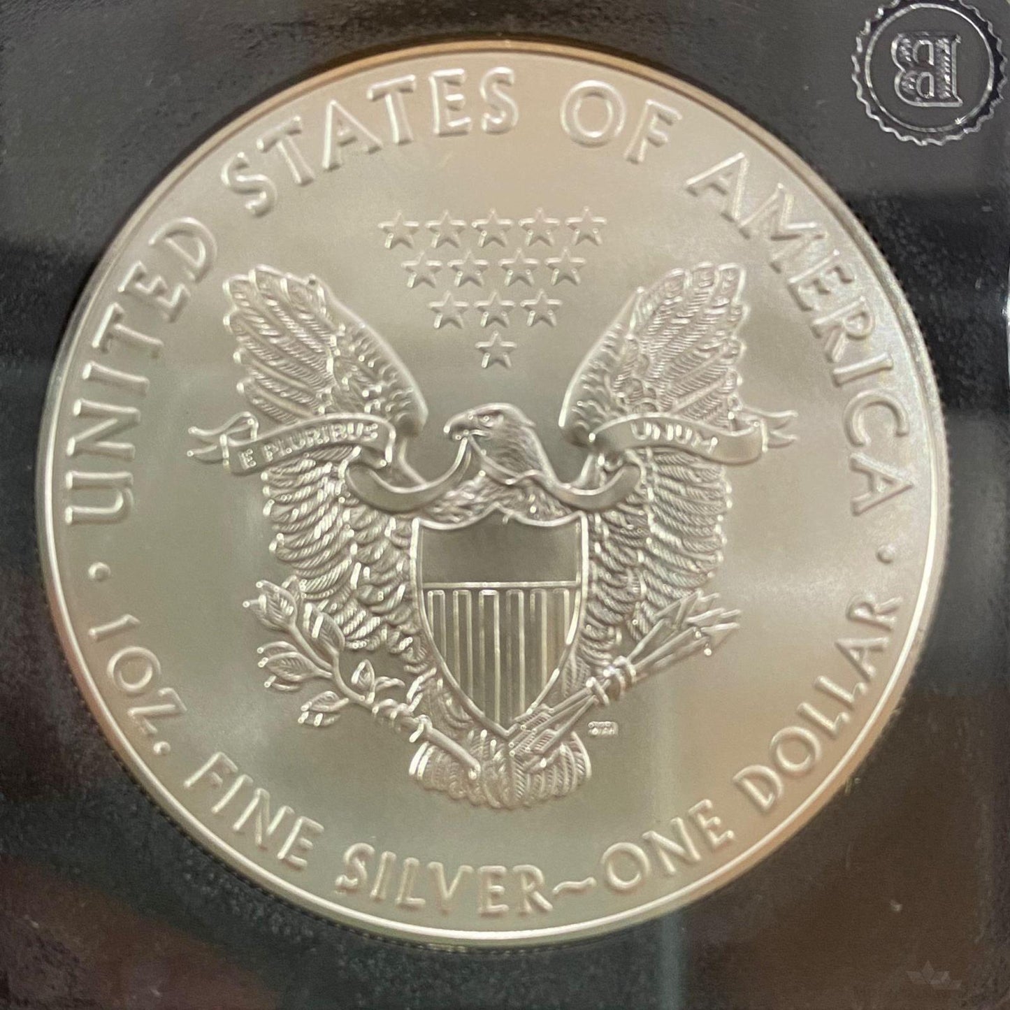 2019 US American Silver Eagle Mint Slab Coin #BA17-00170-036