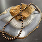 Copper Navajo Pearl Beads 6 mm Length 20"-24" Necklace For Women