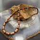 Southwestern Style 4-6mm Copper Navajo Pearl,Cylinder, Multistone Beads Necklace For Women