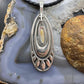 Carolyn Pollack Sterling Silver & Brass Yellow Mother of Pearl Enhancer Pendant