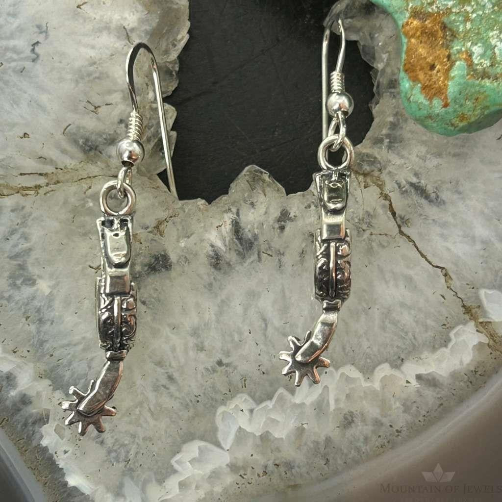 Carolyn Pollack Sterling Silver Spurs Dangle Earrings For Women
