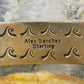 Alex Sanchez Native American Sterling Silver Petroglyph Bracelet For Women #8