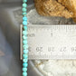 Sterling Silver 4mm Rounded Turquoise Beads 16" Necklace For Women