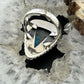Sterling Silver Southwestern Style Teardrop Shattuckite Decorated Ring Size 6.5 For Women