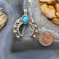 Carolyn Pollack Sterling Silver Turquoise Decorated Heart Naja Pendant For Women