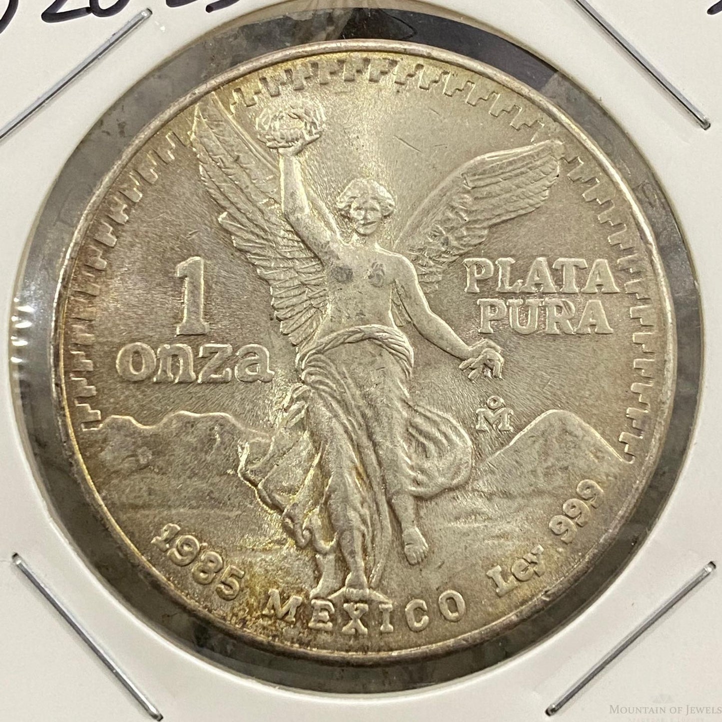 1968 Mexico 1.0 Troy Ounce .999 Fine Silver #52023-1GE
