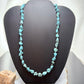 Sterling Silver Southwestern Style Natural Turquoise w/Silver Beads Necklace For Women