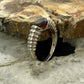 Carolyn Pollack Sterling Silver Faceted Garnet Decorated Ring Size 7 For Women