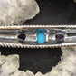 Carolyn Pollack Sterling Silver Turquoise & Faceted Amethyst Bracelet For Women