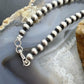 Running Bear Native American Sterling Pink Conch Pendant 15" Necklace For Women