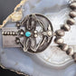 Frank Valdez Native American Sterling Silver Scorpions w/Navajo Pearl Unisex Necklace