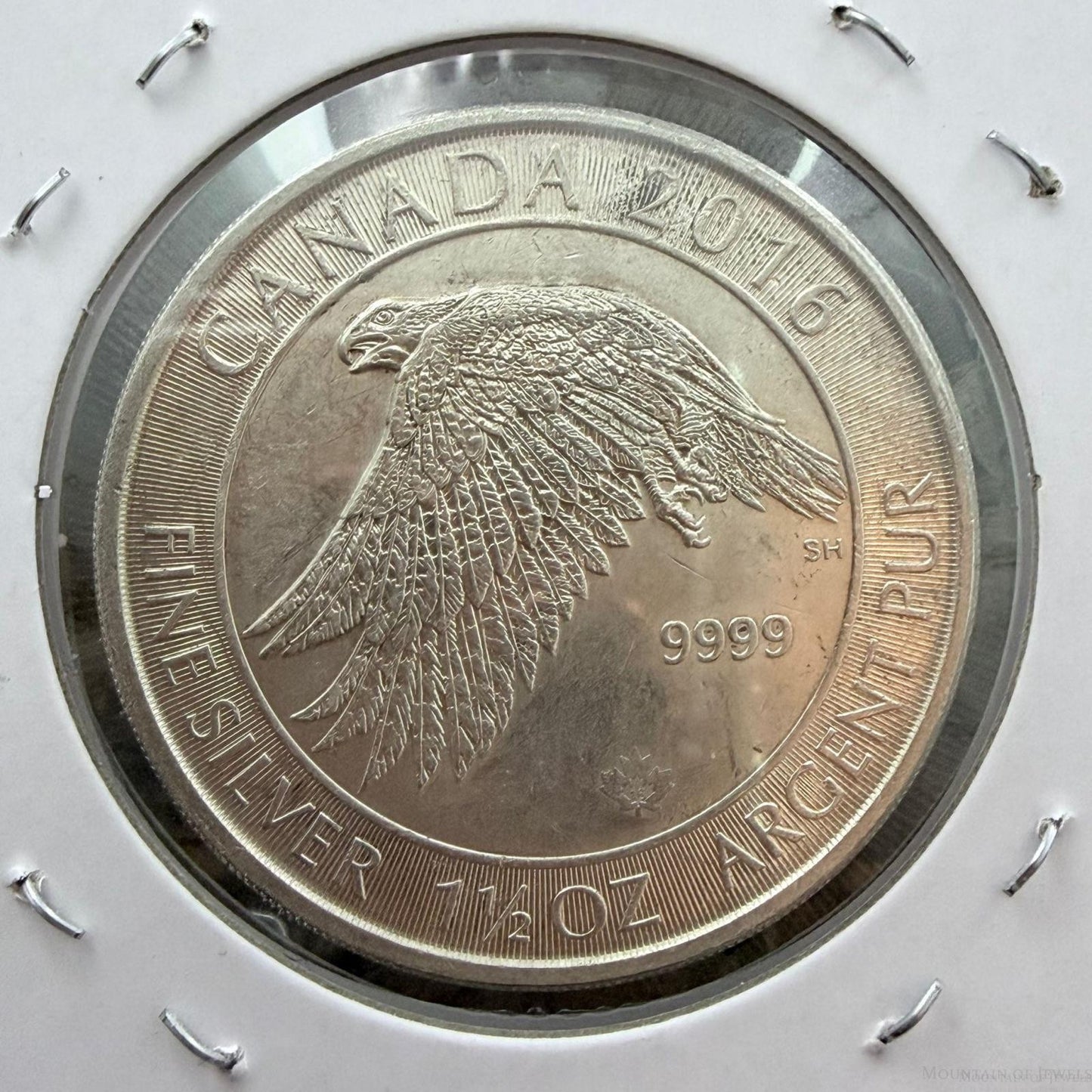 2016 Canada One and Half Ounce of .9999 Fine Silver Wildlife Series #121325-5PU