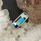 Carolyn Pollack Southwestern Style Sterling Silver Rectangle Multi-gemstone Inlay Ring For Women #1