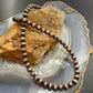 Copper Navajo Pearl Beads 6 mm Length 16"-20" Necklace  For Women
