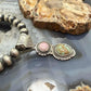 Sterling Silver Southwestern Style Pink Conch & Turquoise Pendant For Women #3
