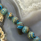 Sterling Silver 10mm Mexican Calcite Beads 16" Necklace For Women