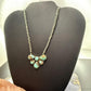 Sterling Silver Southwestern Style Turquoise #8 Navajo Pearl Beads Necklace For Women