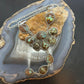 Sterling Silver Southwestern Style Turquoise #8 Cluster 30" Necklace For Women