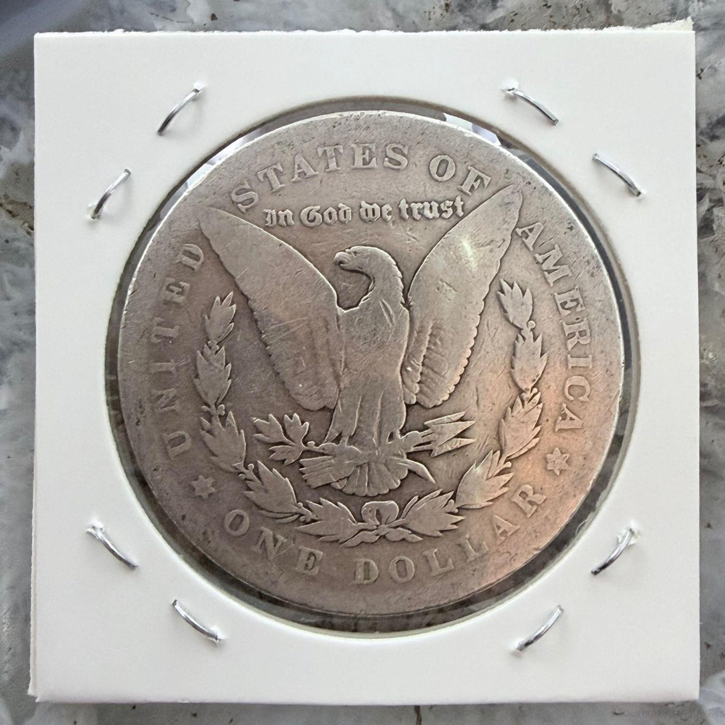 US 1884 90% Morgan Silver Dollar G-VG #122125-6GH