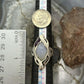 Carolyn Pollack Sterling Silver Moonstone & Amethyst Ring Size 8 For Women
