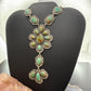 Sterling Silver Southwestern Style Royston Turquoise Lariat 29" Necklace For Women