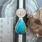 Sterling Silver Southwestern Style Teardrop Shattuckite Ring Size 9.75 For Women