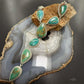 Sterling Silver Southwestern Style Royston Turquoise Lariat 30" Necklace For Women
