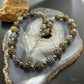 Carolyn Pollack Sterling Silver & Brass Swirl Hollow Beaded Necklace For Women