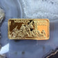 US .999 One Troy Ounce Silver Bar w/24K Gold Plated Hamilton Mint #1633-112825-5