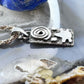 Alex Sanchez Native American Sterling Silver Petroglyph Dainty Pendant For Women #1